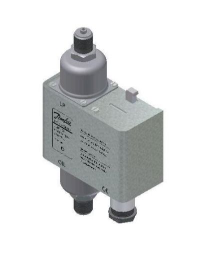 PRESSOSTATO DE OLEO DANFOSS MP55A 60 SEG G MACHO (060B100691)